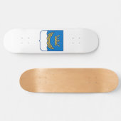Wapenstaart van Helsinki (Finland) Persoonlijk Skateboard (Horizontaal)