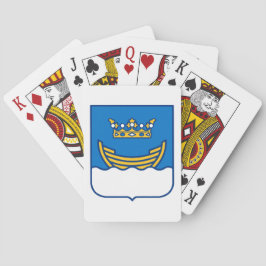 Wapenstaart van Helsinki (Finland) Pokerkaarten