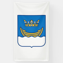 Wapenstaart van Helsinki (Finland) Spandoek