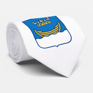 Wapenstaart van Helsinki (Finland) Stropdas