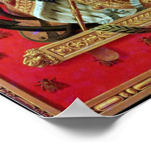 Wapenstaart van het Franse Rijk Poster (Hoek)