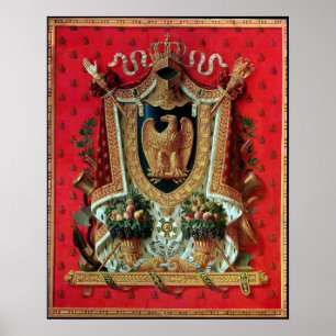 Wapenstaart van het Franse Rijk Poster