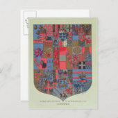 Wapenstaart van het Oostenrijks-Hongaarse rijk Briefkaart (Voorkant / Achterkant)