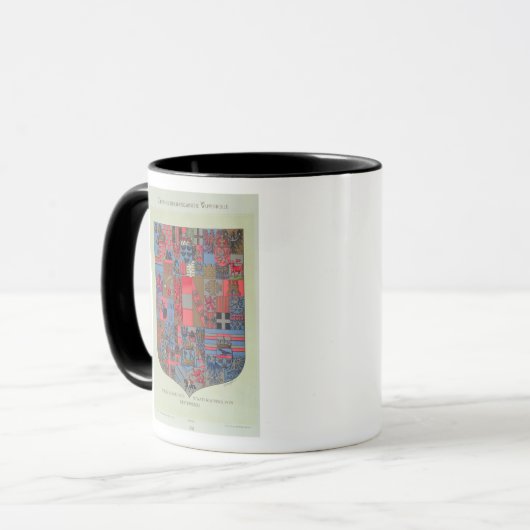 Wapenstaart van het Oostenrijks-Hongaarse rijk Mok (Voorkant links)