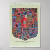 Wapenstaart van het Oostenrijks-Hongaarse rijk Poster (Voorkant)