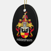 Wapenstaart van Hildesheim, Duitsland Keramisch Ornament (Links)