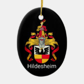 Wapenstaart van Hildesheim, Duitsland Keramisch Ornament (Voorkant)