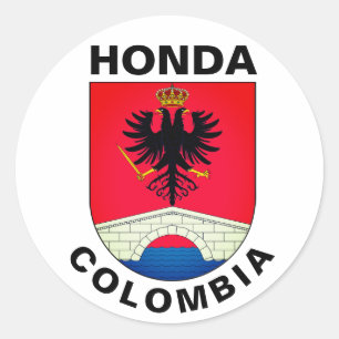 Wapenstaart van Honda (Tolima), Colombia Classic R Ronde Sticker