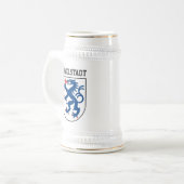 Wapenstaart van Ingolstadt, Beieren - DUITSLAND Bierpul (Voorkant links)