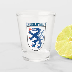 Wapenstaart van Ingolstadt, Beieren - DUITSLAND Shot Glas