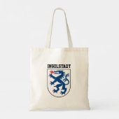 Wapenstaart van Ingolstadt, Beieren - DUITSLAND Tote Bag (Achterkant)