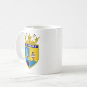 Wapenstaart van Iquique, Chili Koffiemok (Voorkant links)