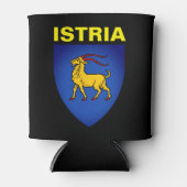 Wapenstaart van Istrië Blikjeskoeler (Voorkant)