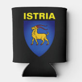 Wapenstaart van Istrië Blikjeskoeler (Achterkant)