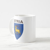 Wapenstaart van Istrië Koffiemok (Voorkant links)