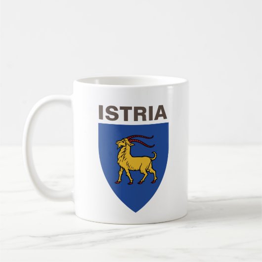 Wapenstaart van Istrië Koffiemok (Links)