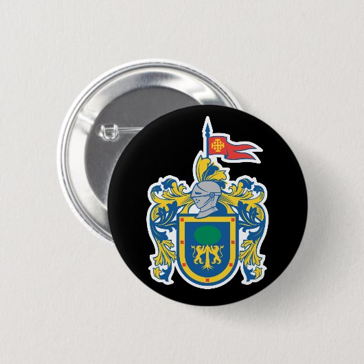 Wapenstaart van Jalisco, Mexico Ronde Button 5,7 Cm (Voorkant /achterkant)