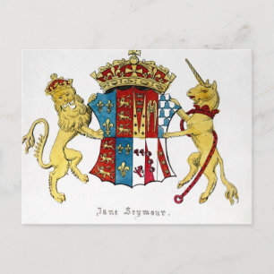 Wapenstaart van Jane Seymour Briefkaart