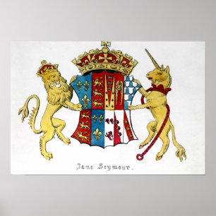 Wapenstaart van Jane Seymour Poster