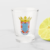 Wapenstaart van Jerez de la Frontera Shot Glas (Voorkant)