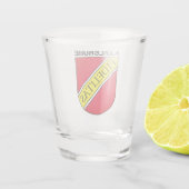 Wapenstaart van Karlsruhe, DUITSLAND Shot Glas (Achterkant)