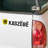 Wapenstaart van Kasjubië Bumpersticker (Op Truck)