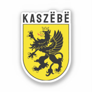 Wapenstaart van Kasjubië Sticker