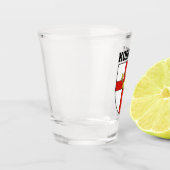 Wapenstaart van Koblenz, Duitsland Shot Glas (Links)