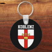 Wapenstaart van Koblenz, Duitsland Sleutelhanger (Voorkant)