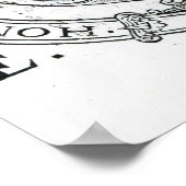 Wapenstaart van koningin Elizabeth I Poster (Hoek)