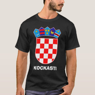Wapenstaart van Kroatië Kockasti T-Shirt