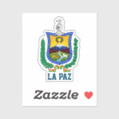 Wapenstaart van La Paz, Bolivia Sticker (Vel)