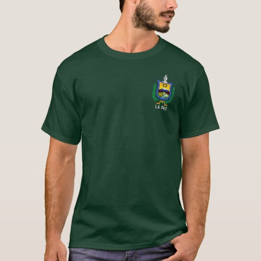 Wapenstaart van La Paz, Bolivia T-Shirt (Voorkant)