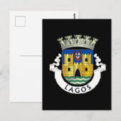 Wapenstaart van Lagos, Briefkaart Portugal (Voorkant / Achterkant)