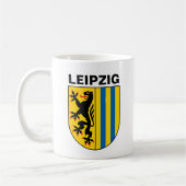 Wapenstaart van Leipzig, Duitsland Koffiemok (Links)
