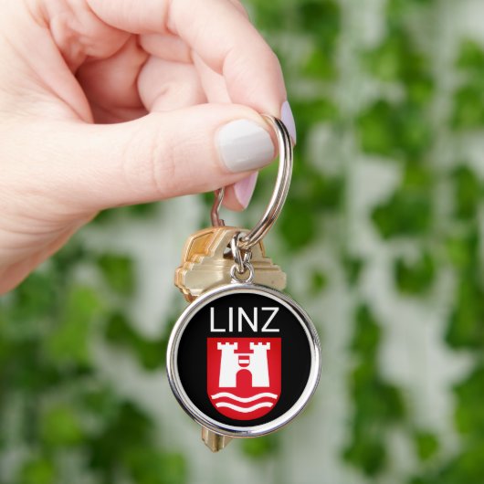 Wapenstaart van Linz, OOSTENRIJK Sleutelhanger (Hand)