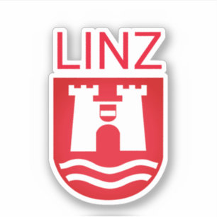 Wapenstaart van Linz, OOSTENRIJK Sticker