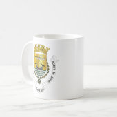 Wapenstaart van Lissabon, Portugal Koffiemok (Voorkant links)