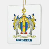 Wapenstaart van Madeira, Portugal Keramisch Ornament (Links)