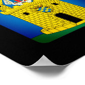 Wapenstaart van Medellín, Colombia Poster (Hoek)