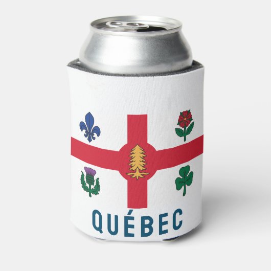 Wapenstaart van Montréal, CANADA Blikjeskoeler (Blikje Achterkant)