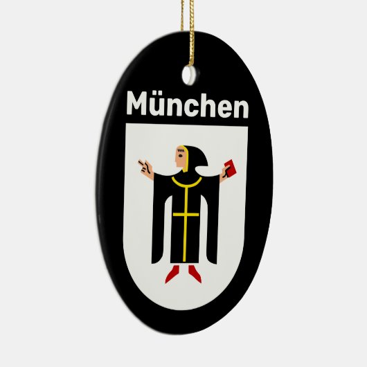 Wapenstaart van München Keramisch Ornament (Rechts)