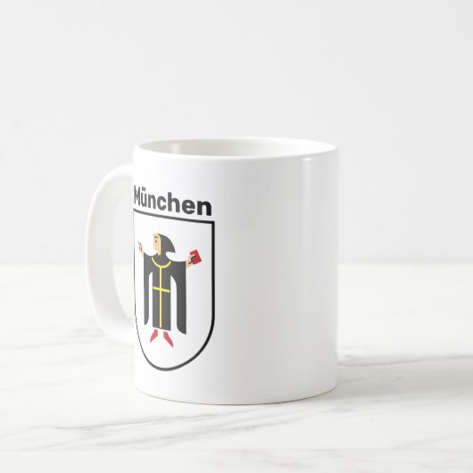 Wapenstaart van München Koffiemok (Voorkant links)