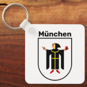 Wapenstaart van München Sleutelhanger (Voorkant)