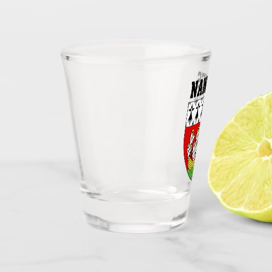 Wapenstaart van Nantes, Frankrijk Shot Glas (Links)