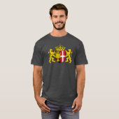 Wapenstaart van Neuss, Duitsland T-shirt (Voorkant volledig)
