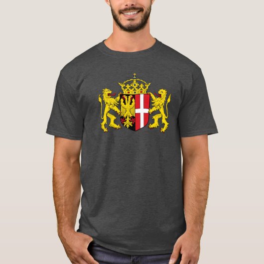 Wapenstaart van Neuss, Duitsland T-shirt (Voorkant)