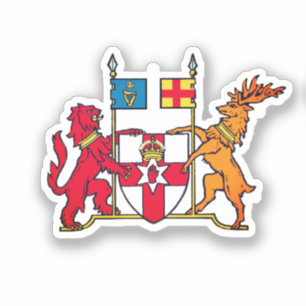 Wapenstaart van Noord-Ierland Sticker