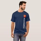 Wapenstaart van Normandië - FRANCE T-Shirt (Voorkant volledig)