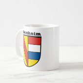 Wapenstaart van Pforzheim, Duitsland Koffiemok (Voorkant links)